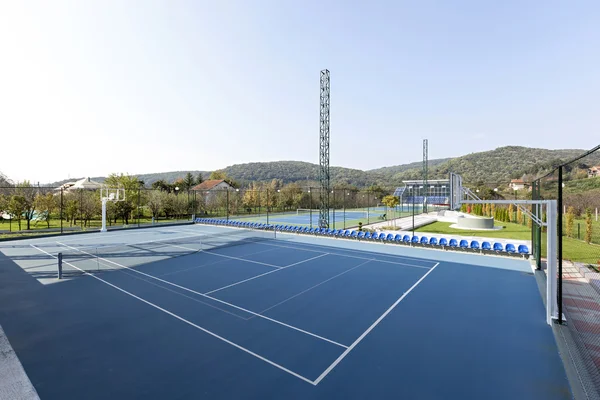 Tennisbana — Stockfoto