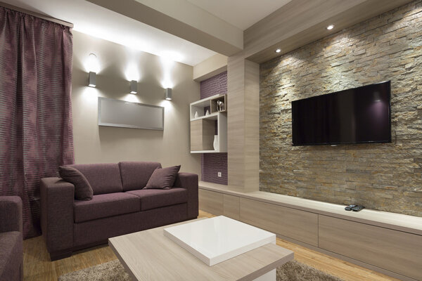 Modern luxury apartment interior
