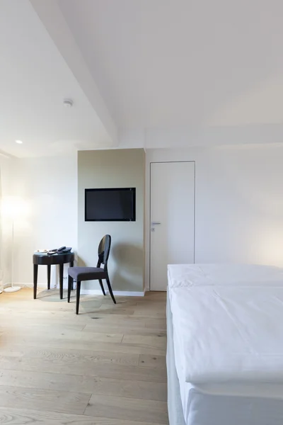 Interior of a bright bedroom — Stock Photo, Image