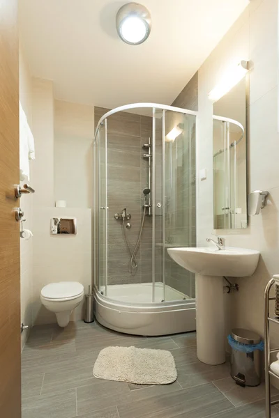 Moderno bagno interno — Foto Stock