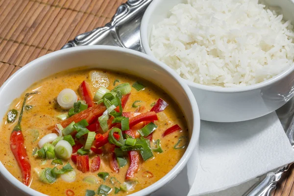 Kryddig curry med grönsaker - Chiang Mei — Stockfoto