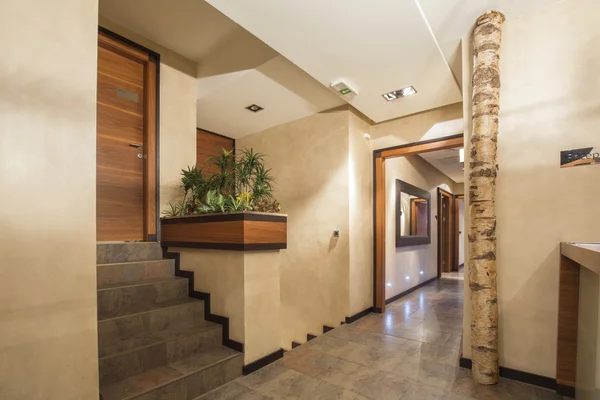 Corridor in wellness center — Stock Photo, Image