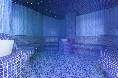 ambient ışık ile Türk banyo