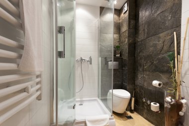 Modern banyo iç mimarisi