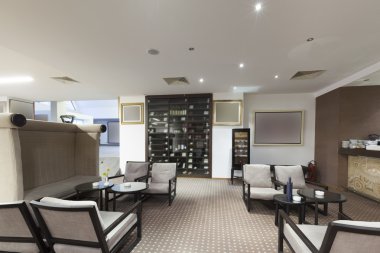 Modern otel lobi bar