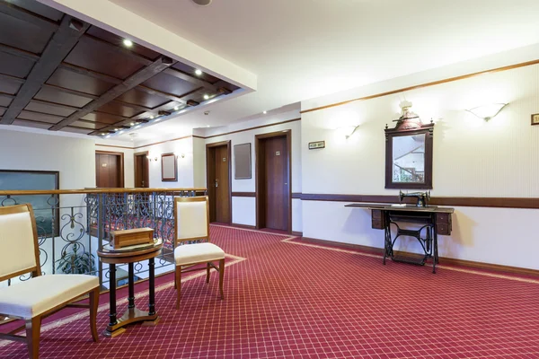 Elegant hotel corridor — Stock Photo, Image