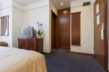 otel yatak odası iç