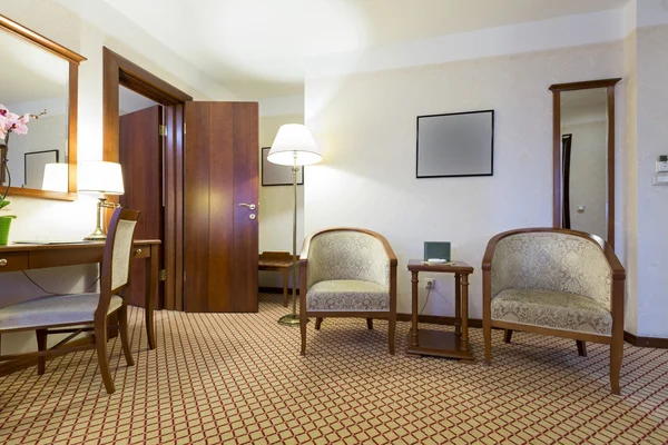 Elegant hotel room interior — Stock Photo, Image