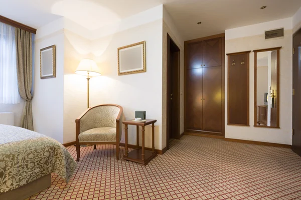 Hotelschlafzimmer — Stockfoto