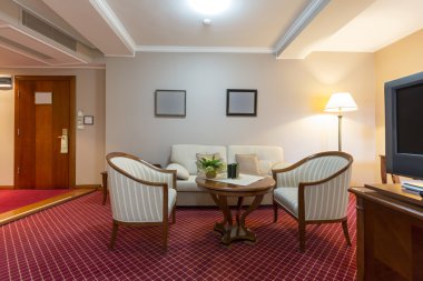 inteiror bir lüks otel odasının