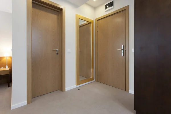 Hotel room hallway — Stock Photo, Image