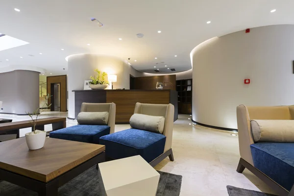 Modern lyx Hotellets lobby — Stockfoto