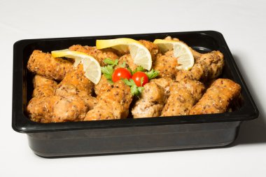 Crispy chicken fingers