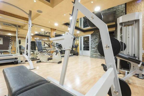 Novi Sad, Serbia - 03.11.2015. Best Western Prezident Hotel Gym — Zdjęcie stockowe