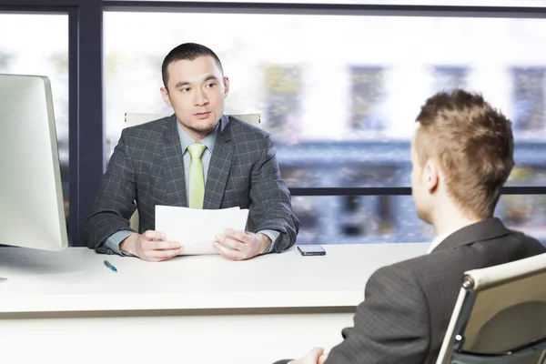 Job interview — Stock Photo, Image