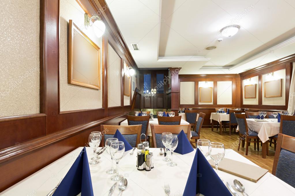 Elegant restaurant interior