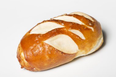 Tek taze Bavyera ekmek rulo