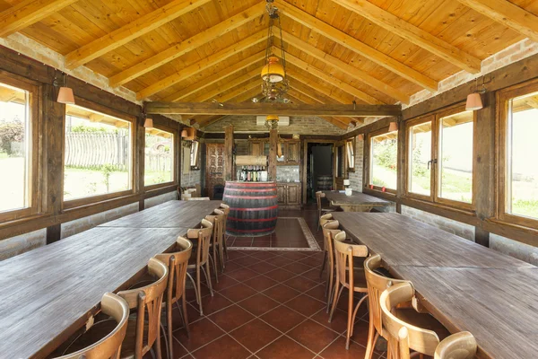 Interiören i en vingård — Stockfoto