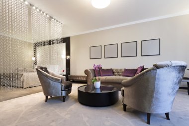 ferah lüks otel odası iç