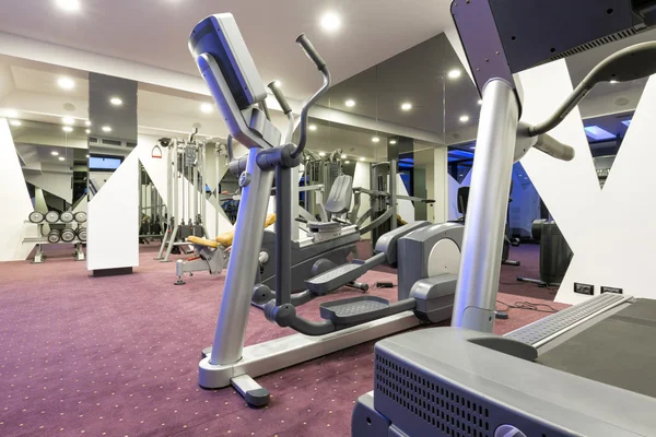 Modernt gym interiör — Stockfoto