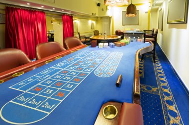 Casino rulet masasında