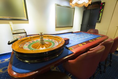 Casino rulet masasında