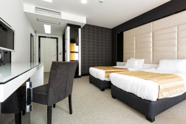 modern yatak odası iç