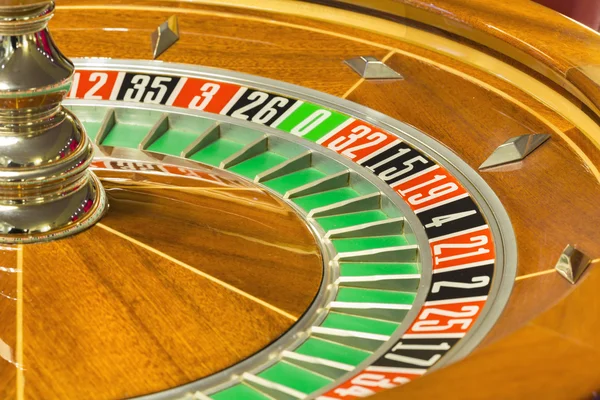 Rueda de ruleta de primer plano — Foto de Stock