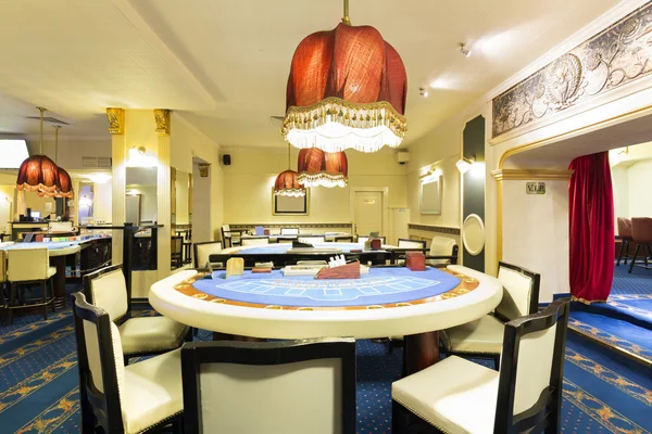 Tables de blackjack au casino — Photo