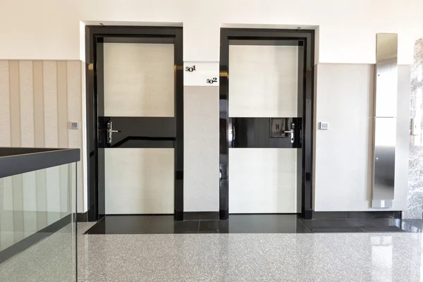 Corridor in a modern hotel — Stock Photo, Image