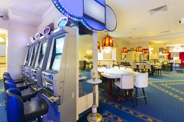 Interior of a casino — Stock Photo, Image