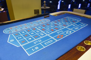 Casino rulet masasında