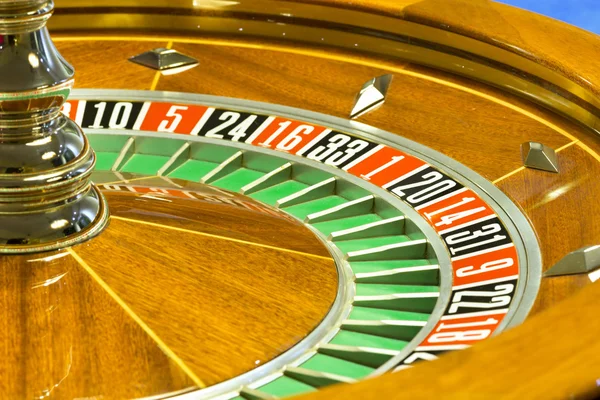 Closeup of roulette wheel — Stock Photo, Image