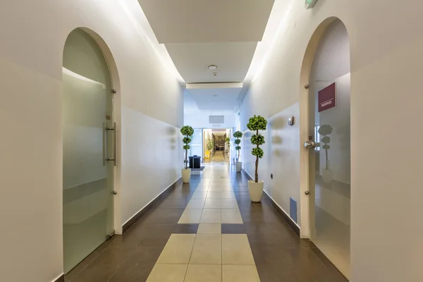 Corridor in a modern spa — Stock Photo, Image