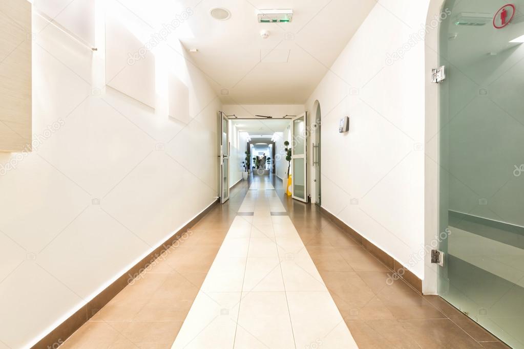 Corridor in a modern spa