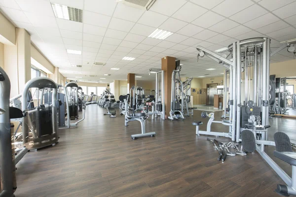 Modernt gym interiör — Stockfoto