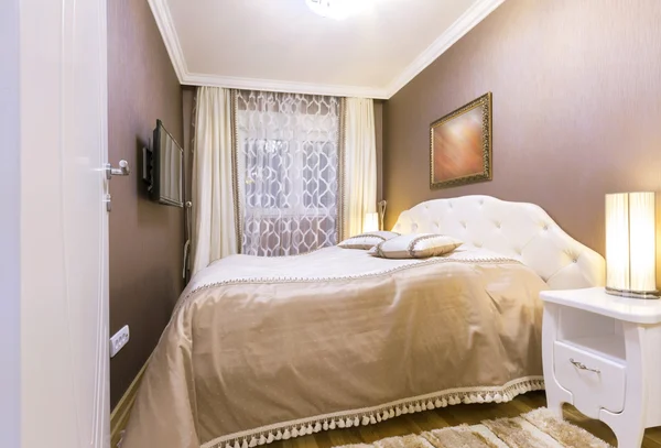 Elegante Schlafzimmereinrichtung — Stockfoto