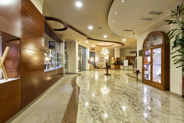 Luxusní hotelové lobby — Stock fotografie