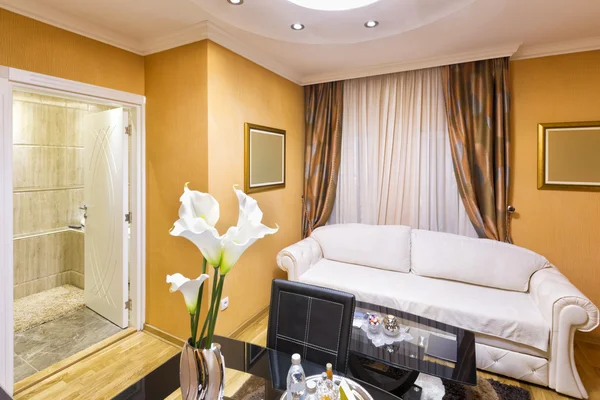 Luxus Hotelzimmer Interieur — Stockfoto