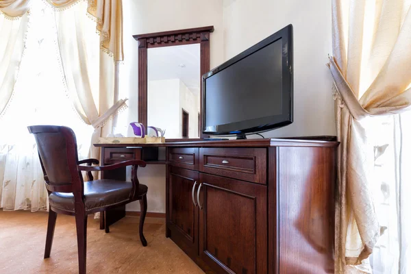 Élégant intérieur de chambre d'hôtel — Photo