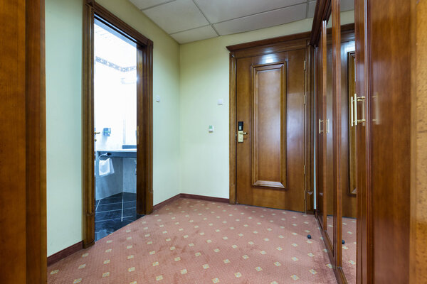 Входной зал в номере отеля
