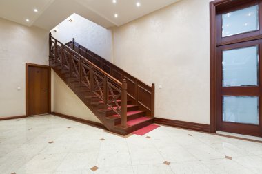 Koridor ile merdiven - otel iç 