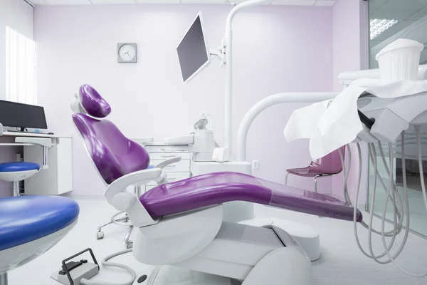 Nowoczesny gabinet dentystyczny wnętrza — Zdjęcie stockowe