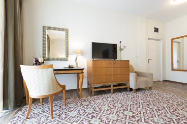 Otel oda oturma odasında
