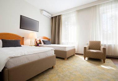 Çift Yataklı otel oda iç