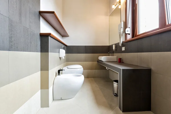 Interno di un bagno moderno — Foto Stock