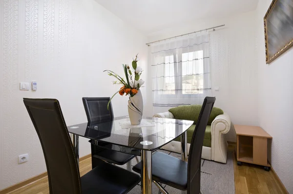 Wnętrze salonu luksusowy apartament — Zdjęcie stockowe