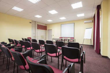 Bir sunum odası iç