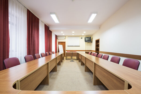 Interior of a boardroom