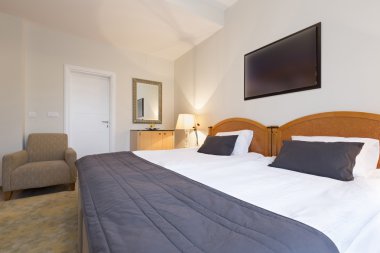 Çift Yataklı otel oda iç